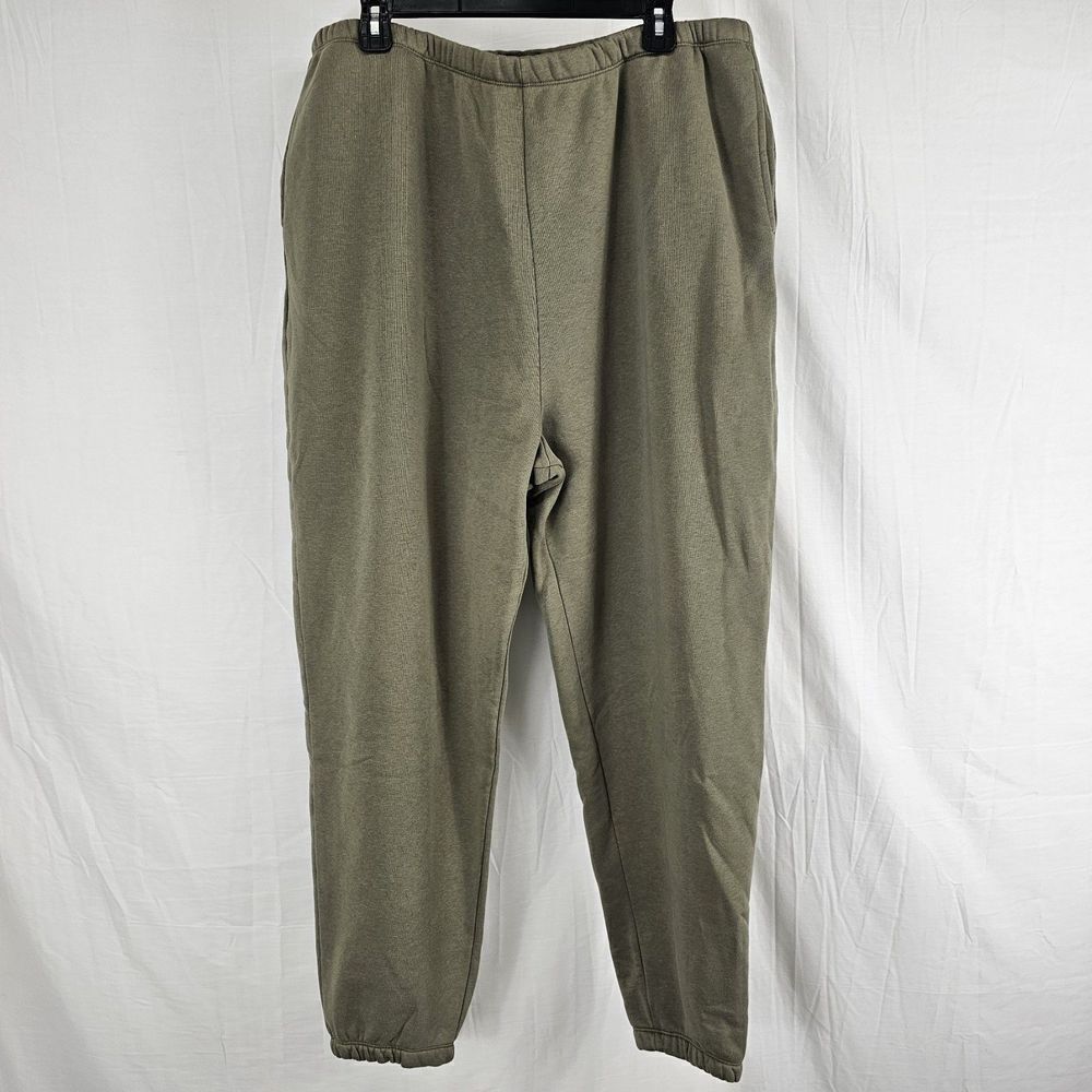 NUUDS Lightweight Lounge Sweatpants Green Size XXL